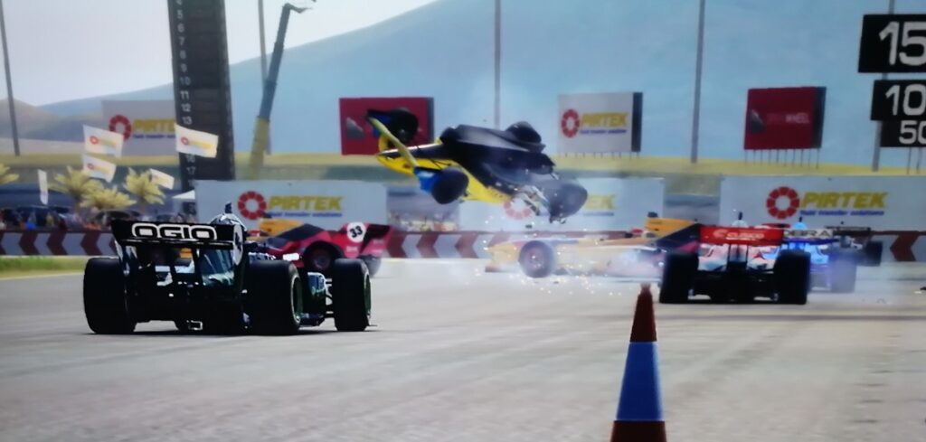 GRID Autosport crash