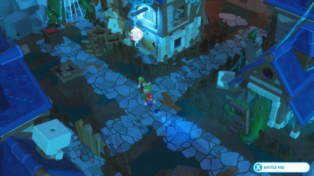 Mario Rabbids Ghost Town
