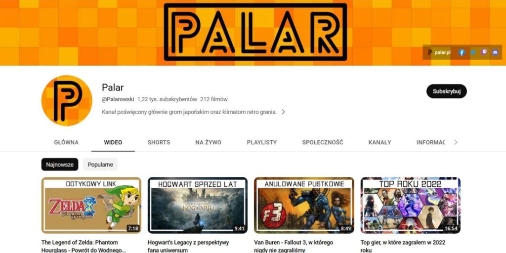 Palar YouTube