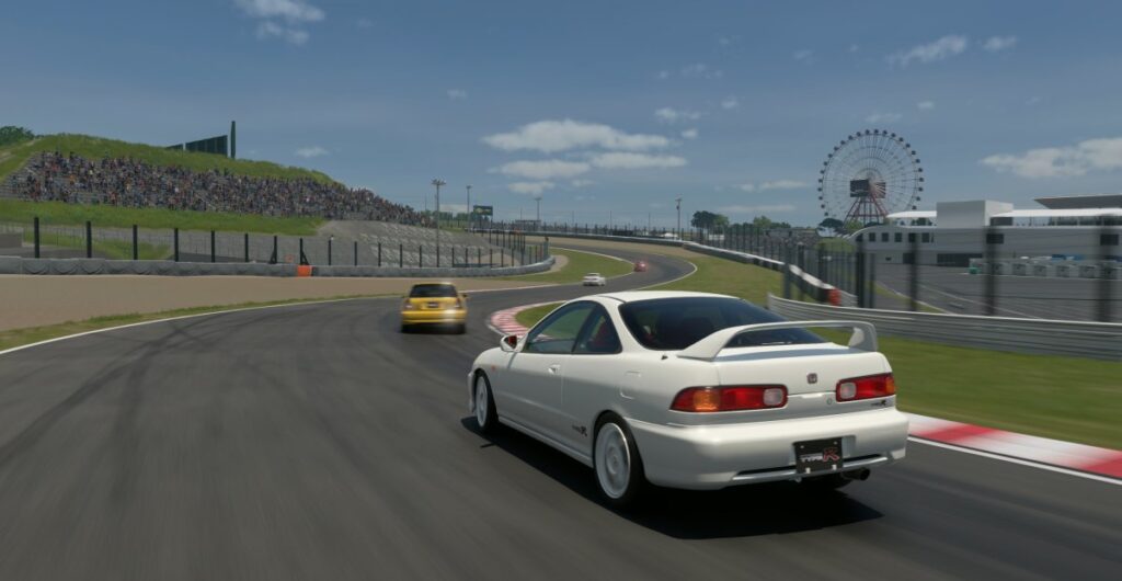 Integra na torze Suzuka GT7