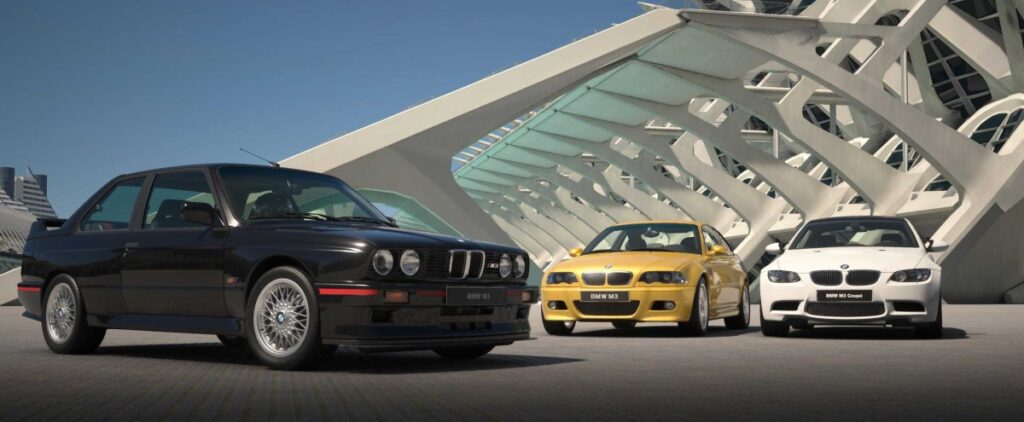 BMW M3 Menu Gran Turismo 7