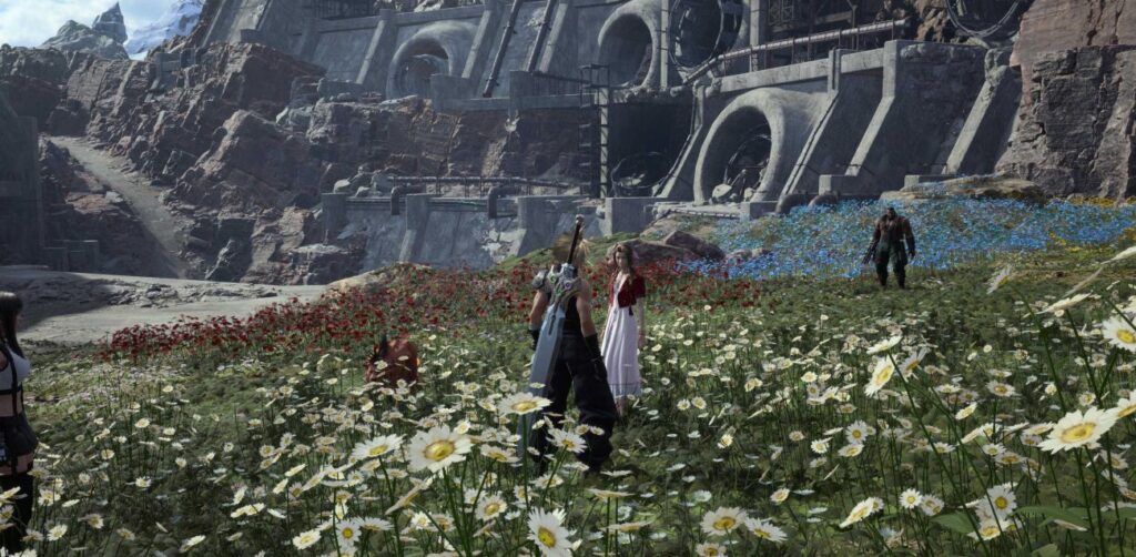 Cloud Flowers Final Fantasy 7 Rebirth