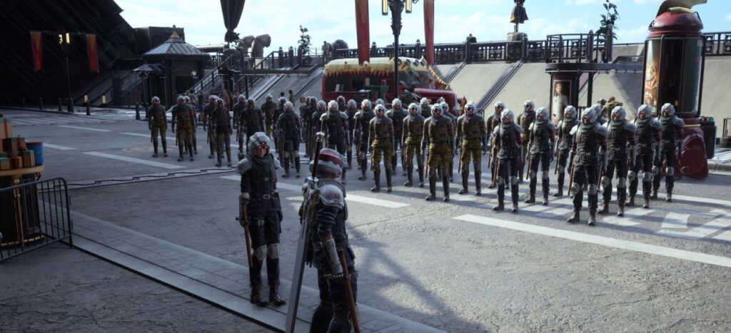 Cloud Strife Captain Midgar Seventh