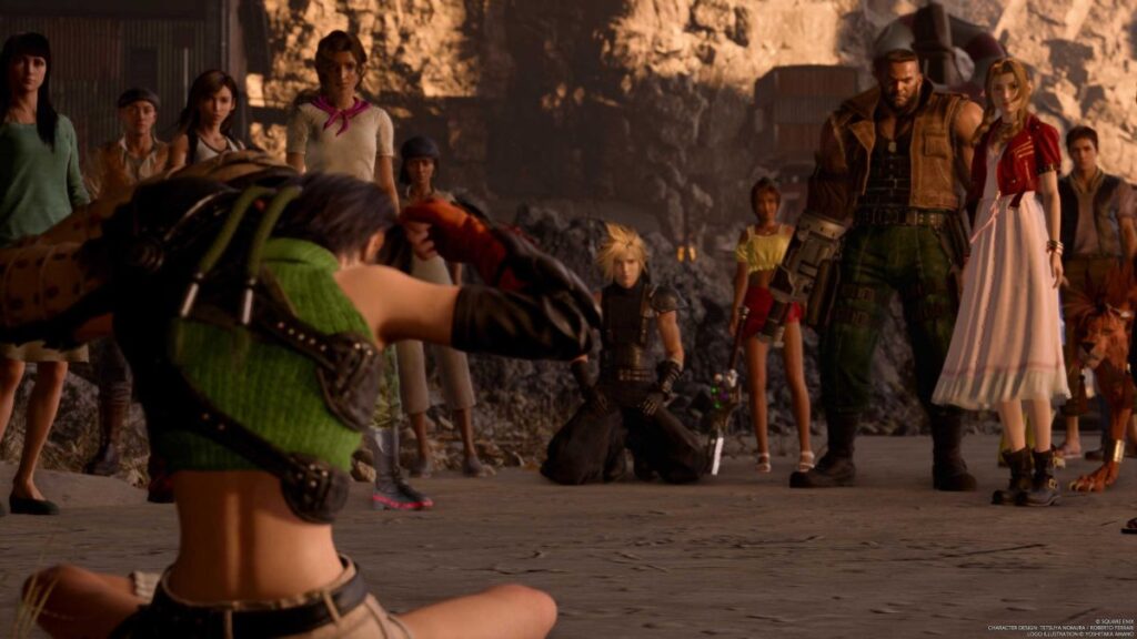 Yuffie Apologize FF7 Rebirth