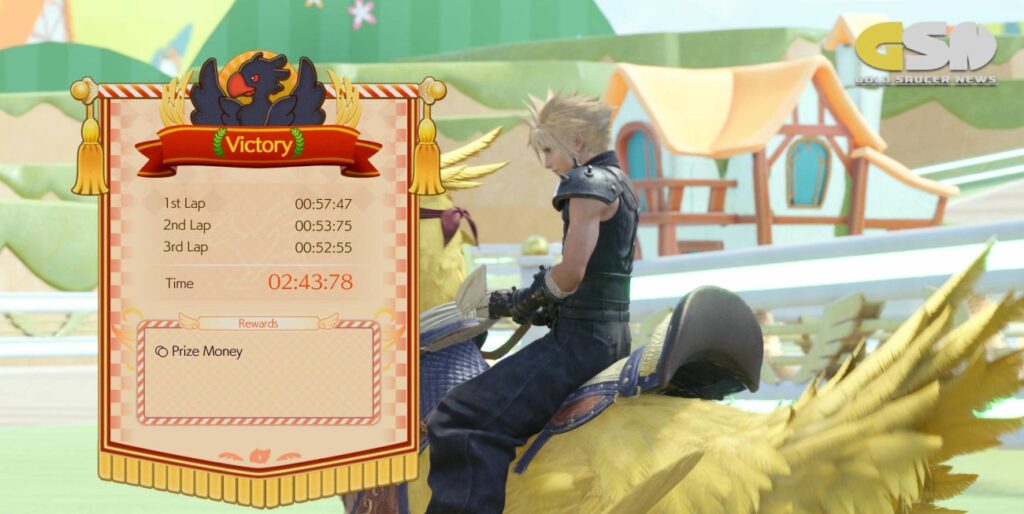 Cloud Win Gold Saucer