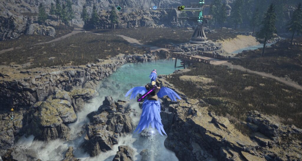 Glide Chocobo Nibelheim