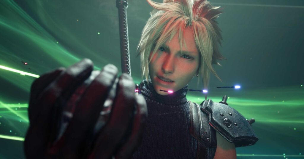 Cloud Black Materia Final Fantasy 7 Rebirth