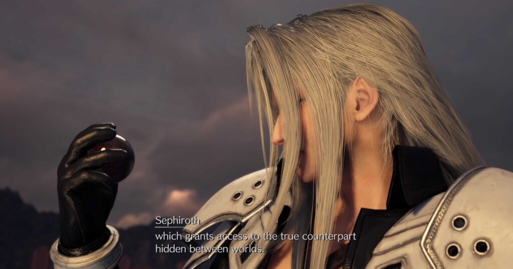 Sephirot Black Materia FF7 Rebirth