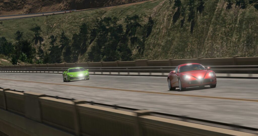 Alfa Romeo 8c vs Lamborgini Huracan