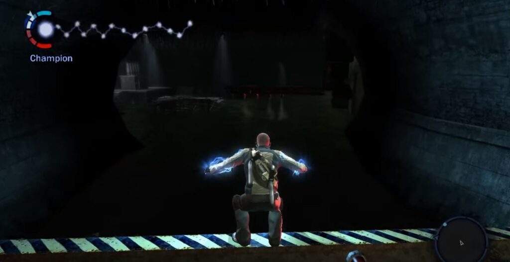 InFamous Cole in Ducts