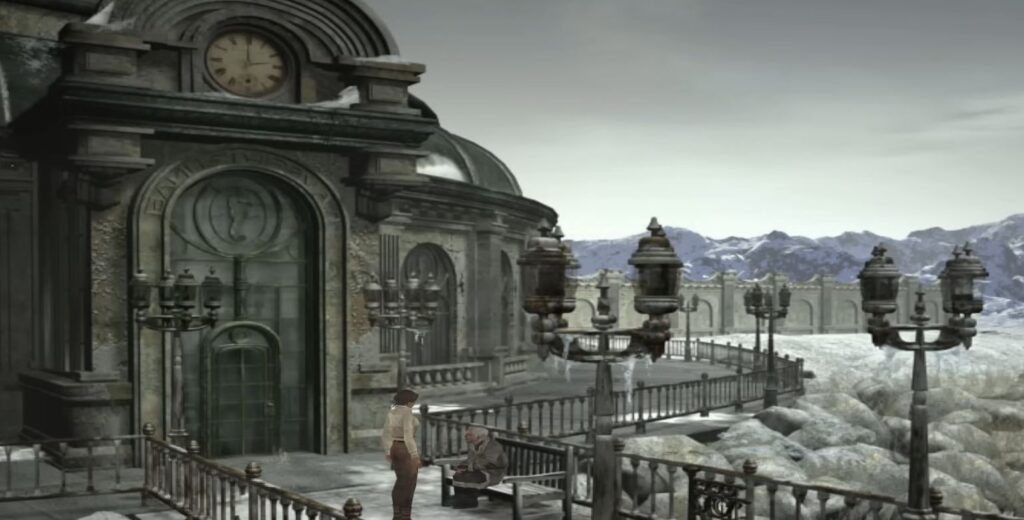 Kate Walker and Hans Voralberg Syberia