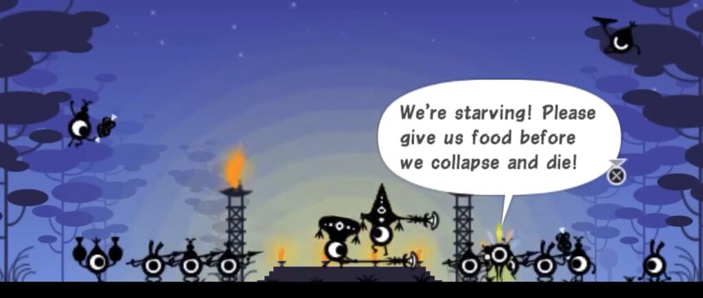 Głodujące Patapony