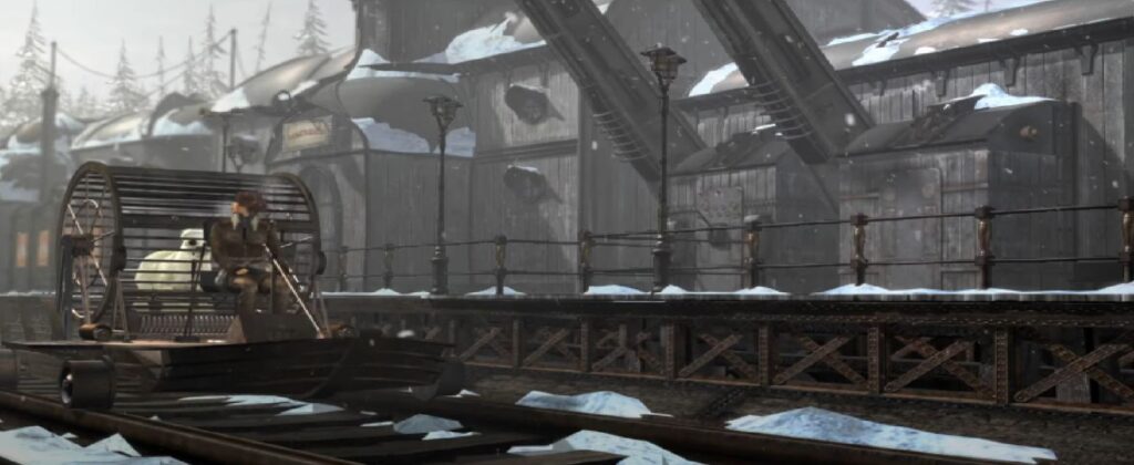Syberia 2 Youki and Romansburg