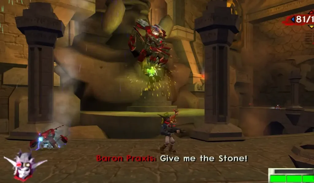 Baron Praxis Boss Fight Jak 2