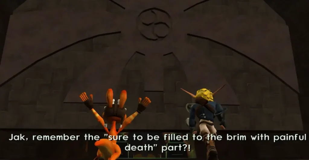Entering Mar's Tomb Jak 2