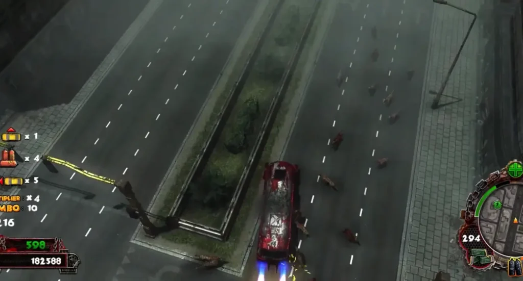Zombie Driver Bus with Turbo