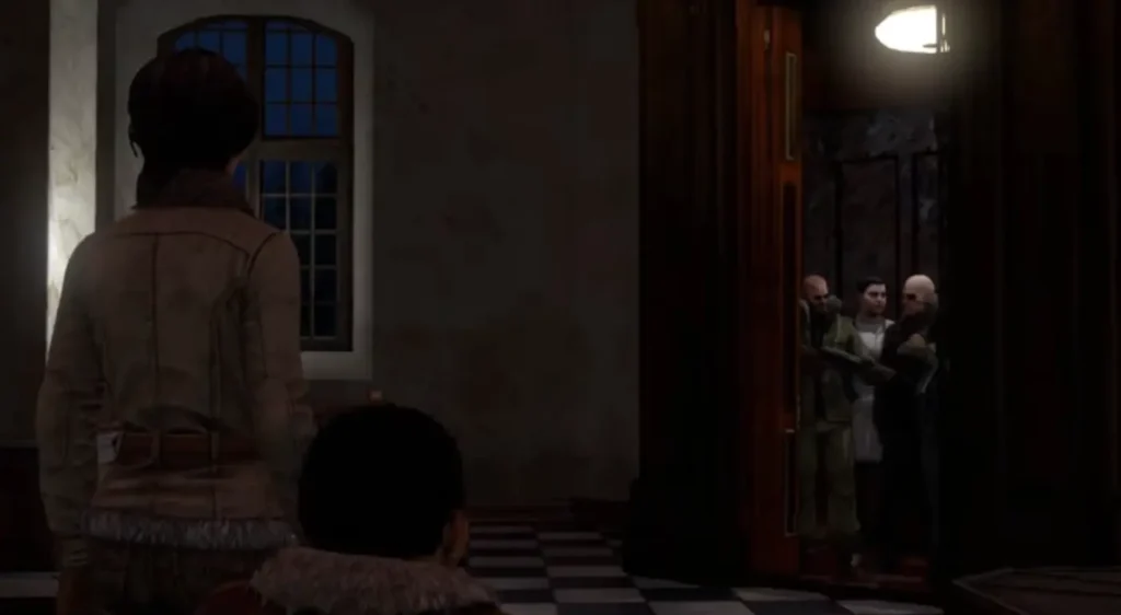 Kate Walker and Kurt escape from clinic
