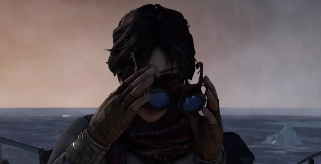 Kate Walker in Goggles in Baranour